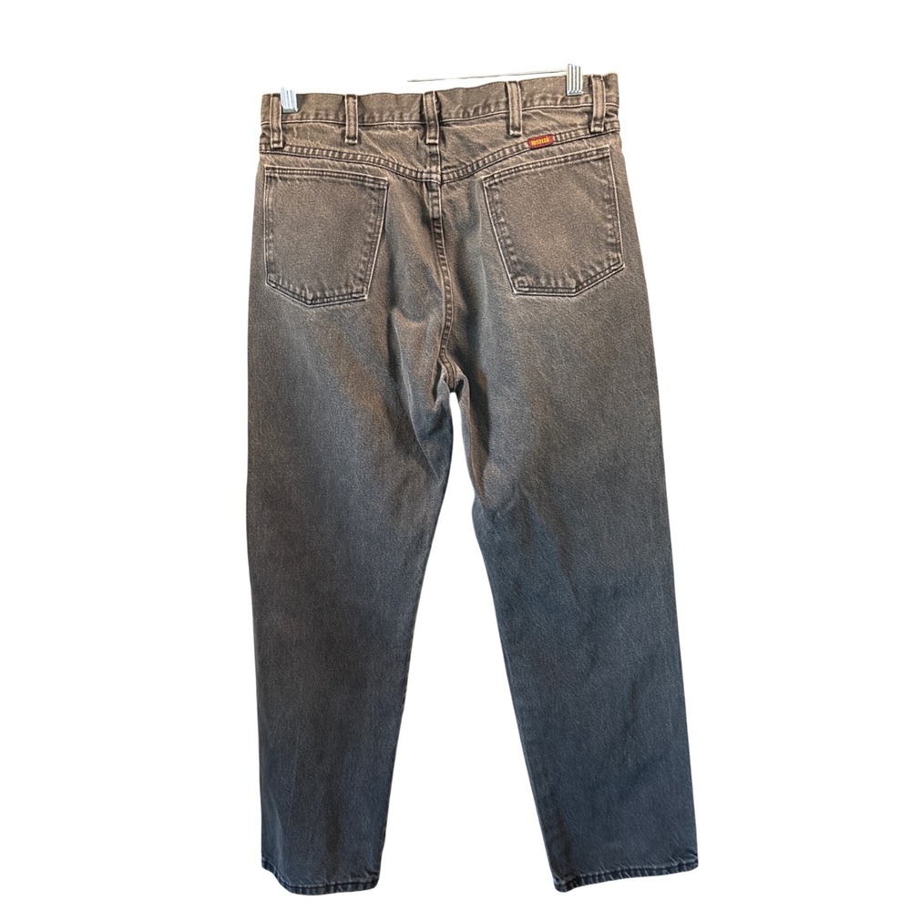 Rustler Mens Regular Fit Straight Leg Jeans Charcoal Gray‎ 34x30 87619CB Denim - Picture 2 of 5